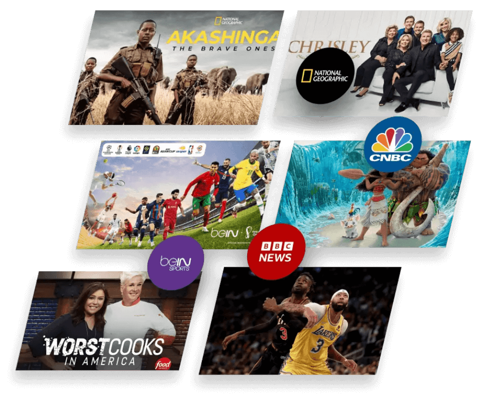 360 iptv entertainment and live TV categories
