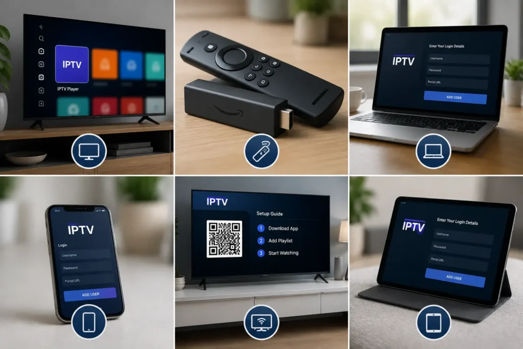 Devices compatible with 360 iptv