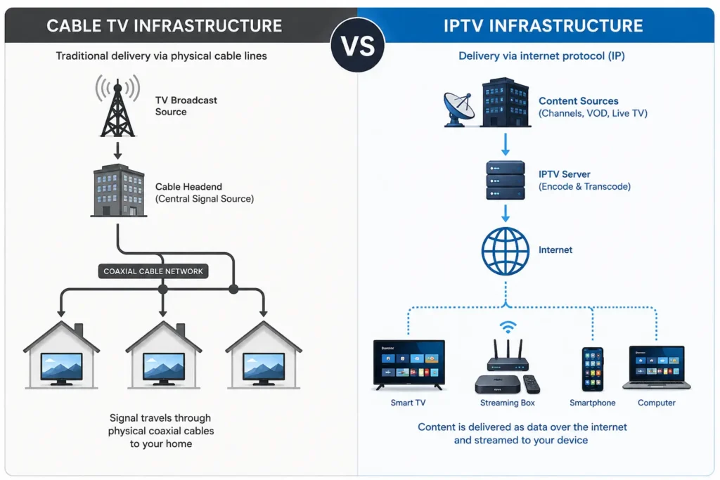 IPTV vs Cable Comparison